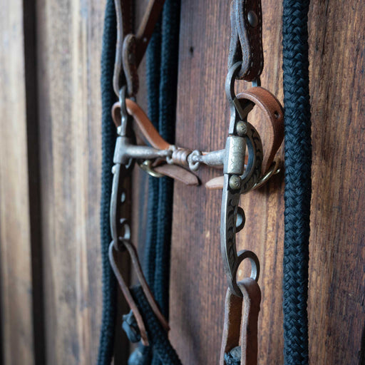 Smooth Dog Bone w/ Copper Rollers Bridle Rig Sale Barn MISC