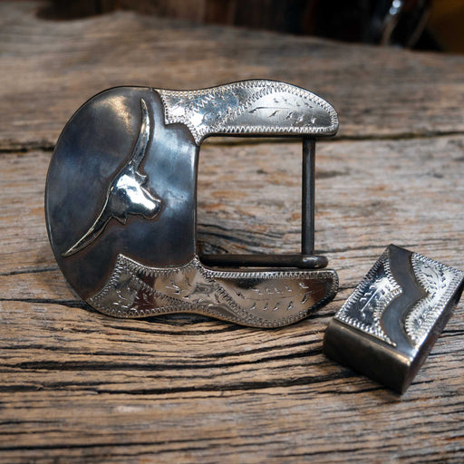 Ricky Trammell 2 Pc. Steer Buckle ACCESSORIES - Additional Accessories - Buckles Ricky Trammell