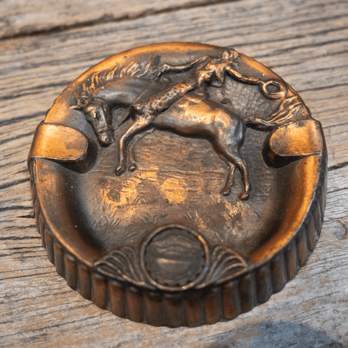 Vintage "Monitor Springs Co." souvenir ashtray