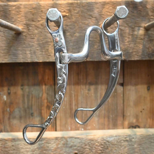 Cutrell Silver Mounted Solid Port Bit Tack - Bits Cutrell