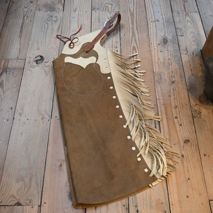 WLC Rough-Out Stepthrough Chaps Tack - Chaps & Chinks WLC
