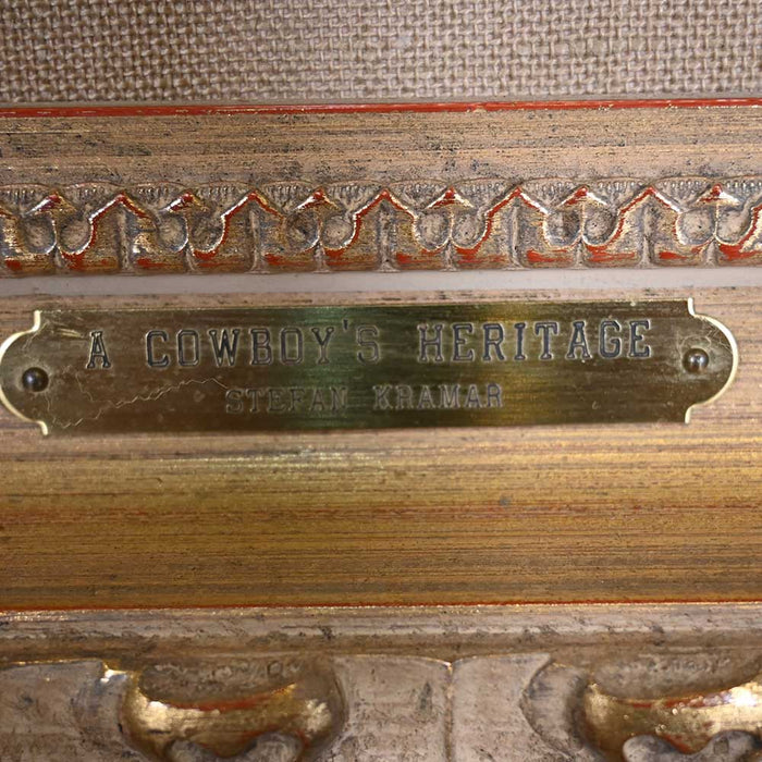 A Cowboy's Heritage By Stefan Kramer Collectibles Stefan Kramer