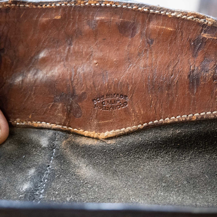 Bohlin 1940's Two-Tone Parade Chaps w/Sterling Accents Tack - Chaps & Chinks Bohlin - Hollywood CALIF.