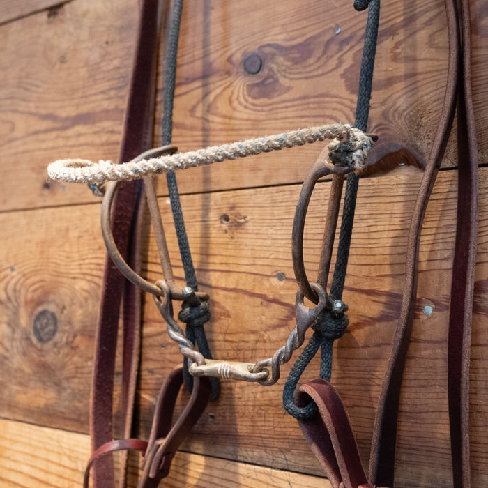 3 Piece Dogbone Draw-Gag Bridle Rig