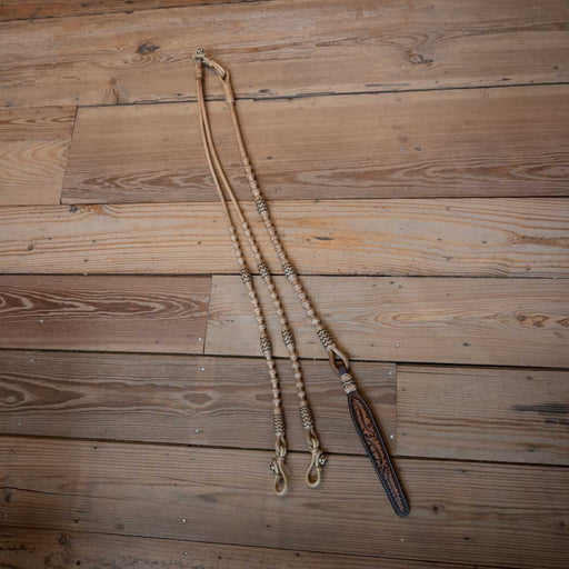 Handmade Rawhide Romel Reins Tack - Reins MISC