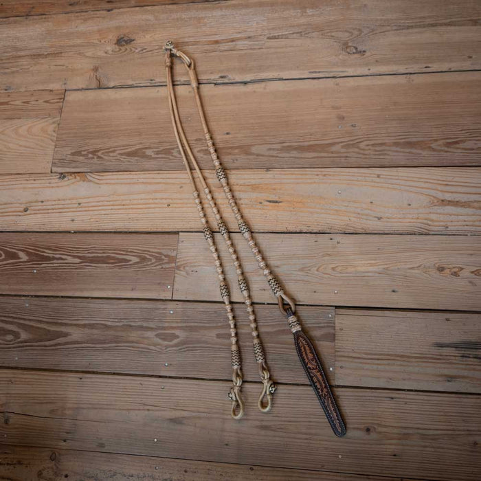 Handmade Rawhide Romel Reins Tack - Reins MISC