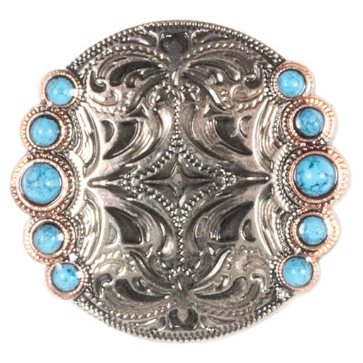 Stock Show With Turquoise Concho Tack - Conchos & Hardware MISC