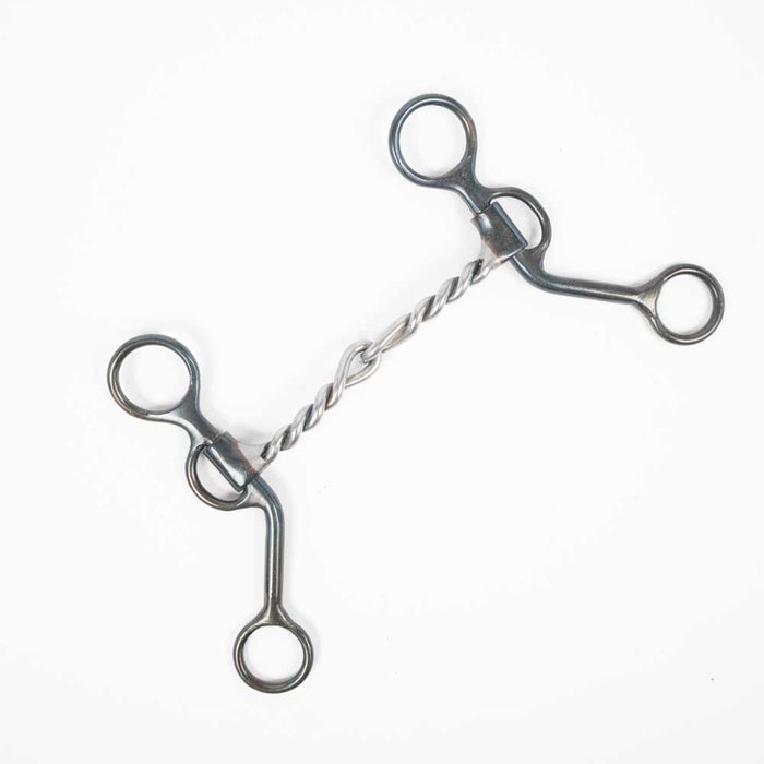 Dutton Short Shank Swept Back Cheek with 35 Mouthpiece Bit Tack - Bits Dutton