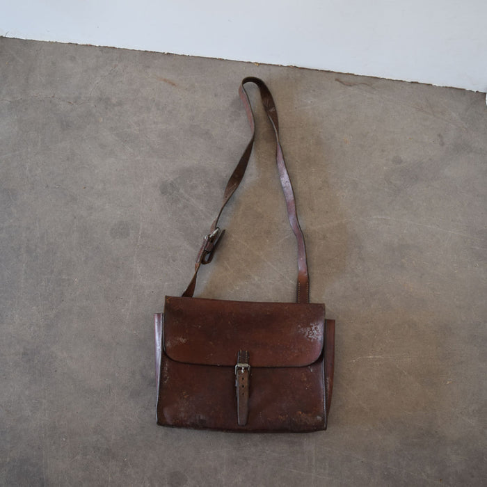 Used Vintage German Leather Saddle Bag Sale Barn Teskey's