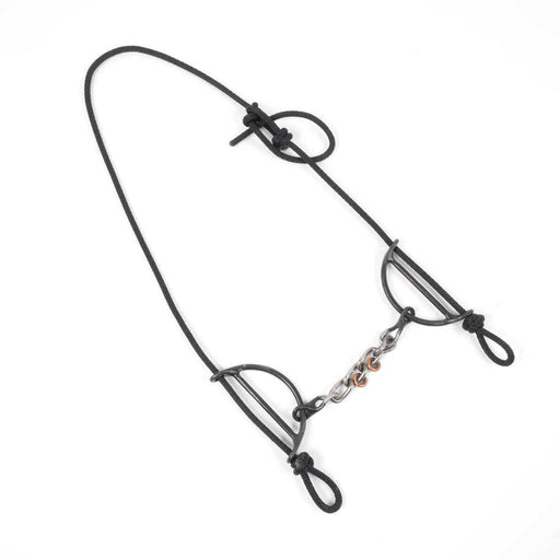 Dutton Draw Gag Chain Bit with Copper Rings Tack - Bits Dutton