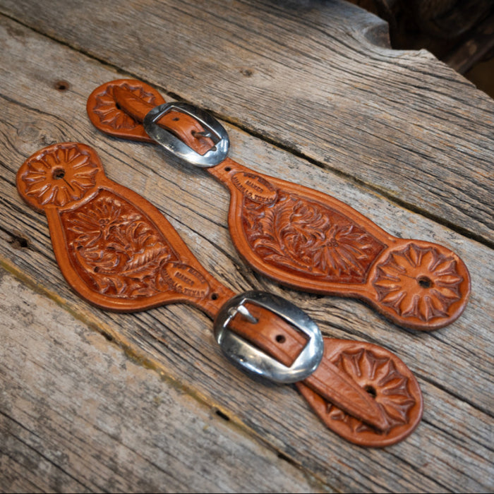 Bob Marrs Handmade Spur Straps Tack - Spur Straps Bob Marrs