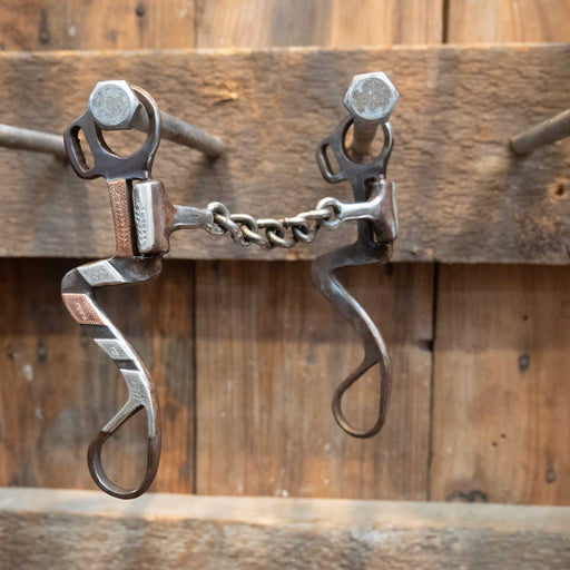 Jeff Payne #3854 Silver Mounted Chain Break Bit Tack - Bits Jeff Payne