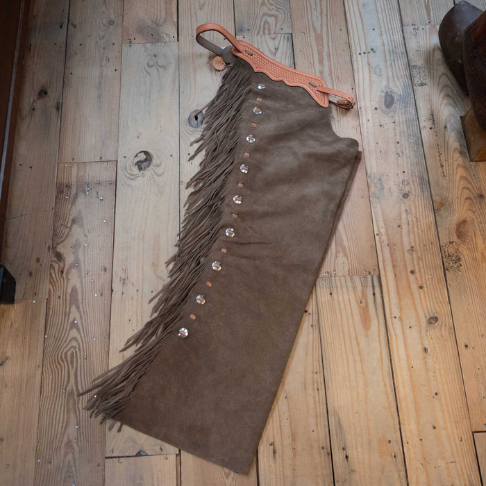 Teskey's XL Coffee Versatility Shotgun Chaps Tack - Chaps & Chinks Teskeys