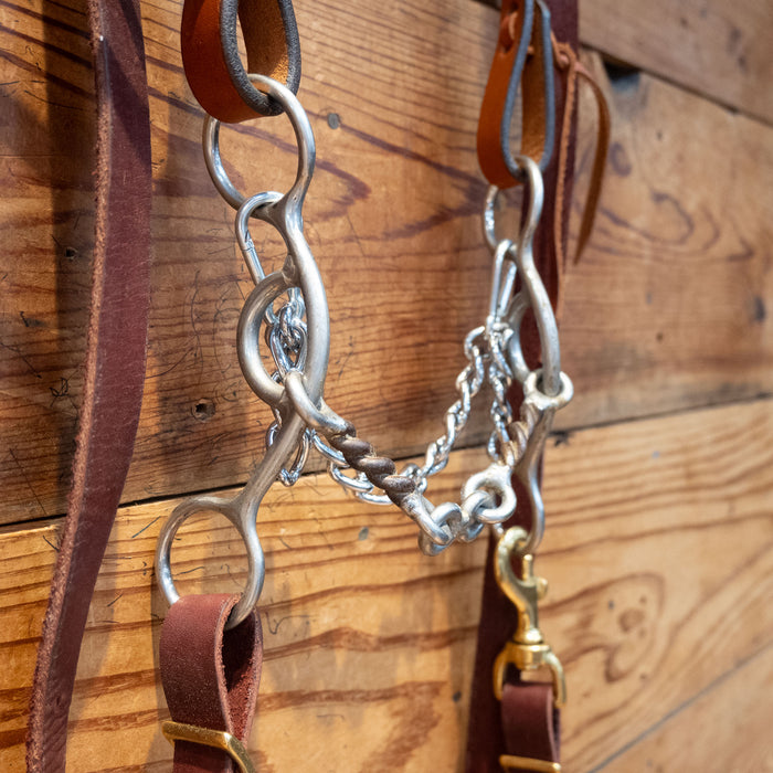Twisted Wire Dog Bone Bit Bridle Rig