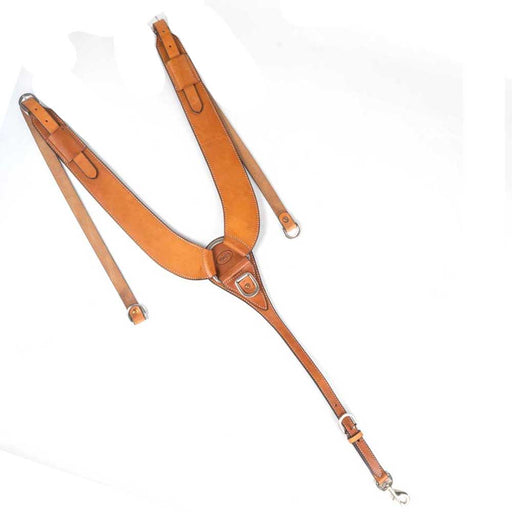 Teskey's 3" Leather Pulling Collar Tack - Breast Collars Teskey's