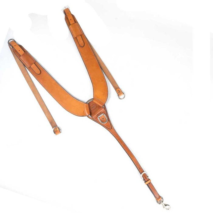 Teskey's 3" Leather Pulling Collar Tack - Breast Collars Teskey's