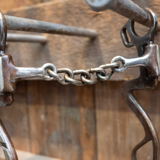 Jeff Payne #3854 Silver Mounted Chain Break Bit Tack - Bits Jeff Payne