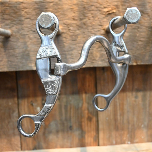 CUTRELL Silver Mounted - Solid Port Tack - Bits Cutrell
