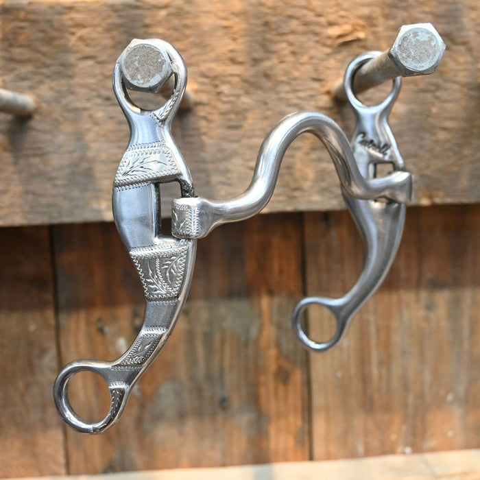 CUTRELL Silver Mounted - Solid Port Tack - Bits Cutrell