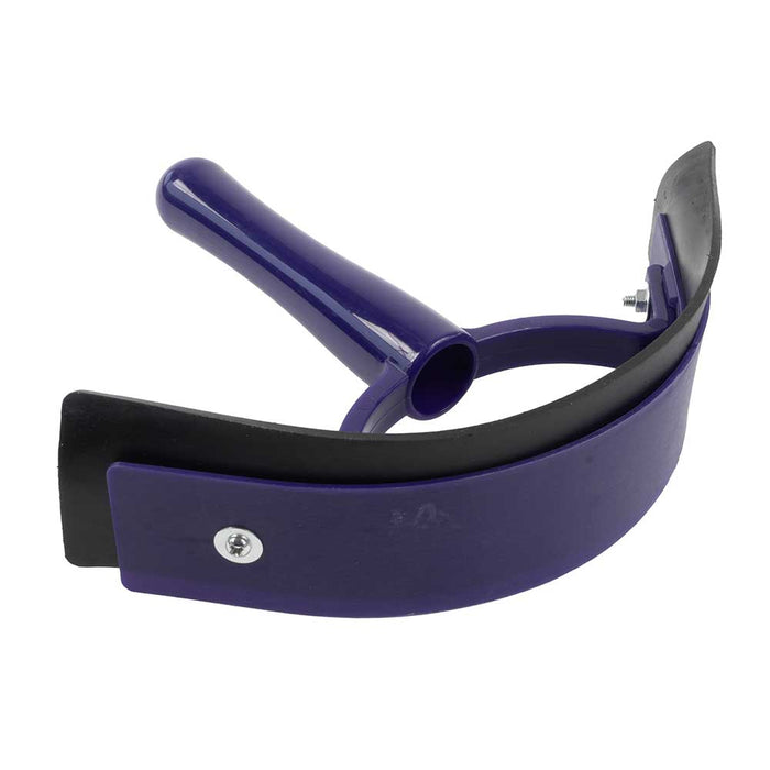 Teskey's Plastic Sweat Scraper With Rubber Blade Equine - Grooming Teskey's Saddlery PURPLE