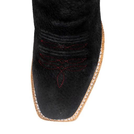 R. Watson Women's Black Boar Cutter Toe Boot WOMEN - Footwear - Boots - Western Boots R Watson
