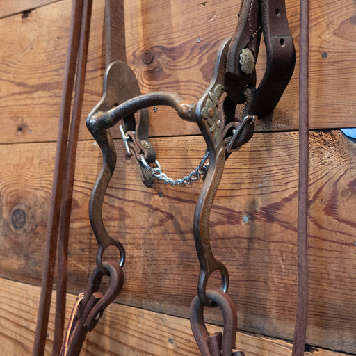 Clint Martin #51 Mounted Low Port Bridle Rig Tack - Rigs Clint Martin