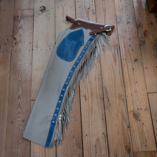 Teskey's Small Grey Versatility Shotgun Chaps Tack - Chaps & Chinks Teskey's