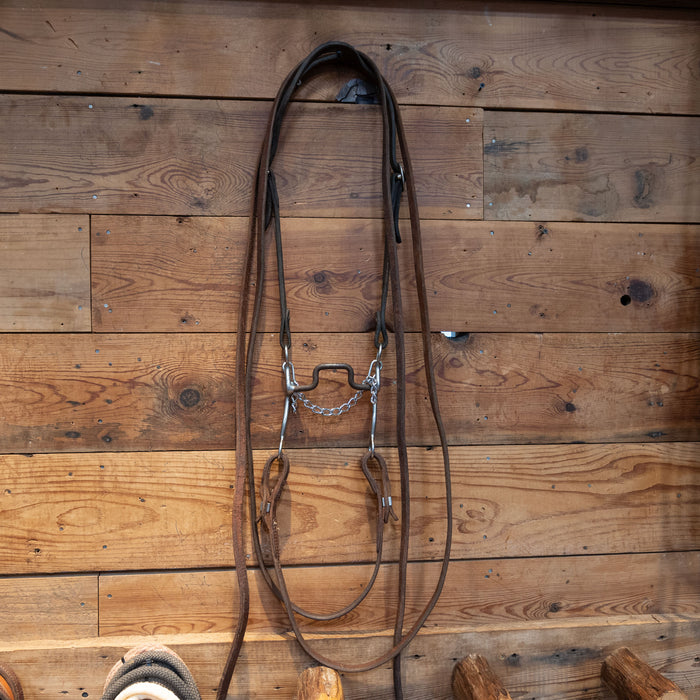 "BM" Square Port Bit Bridle Rig