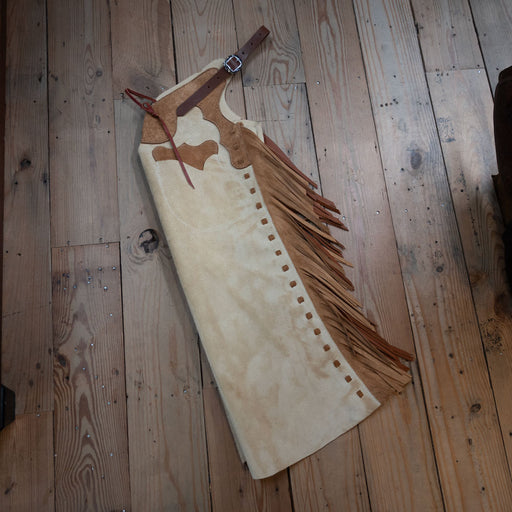 WLC Roughout Stepthrough Chaps Tack - Chaps & Chinks WLC