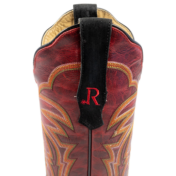 R. Watson Women's Black Boar Cutter Toe Boot WOMEN - Footwear - Boots - Western Boots R Watson