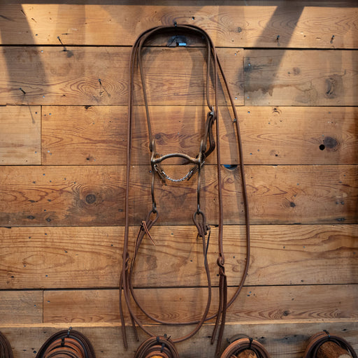 Clint Martin #51 Mounted Low Port Bridle Rig Tack - Rigs Clint Martin