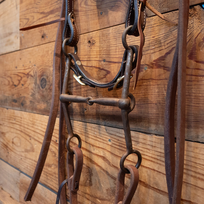 Shanked Snaffle Bridle Rig Tack - Rigs MISC