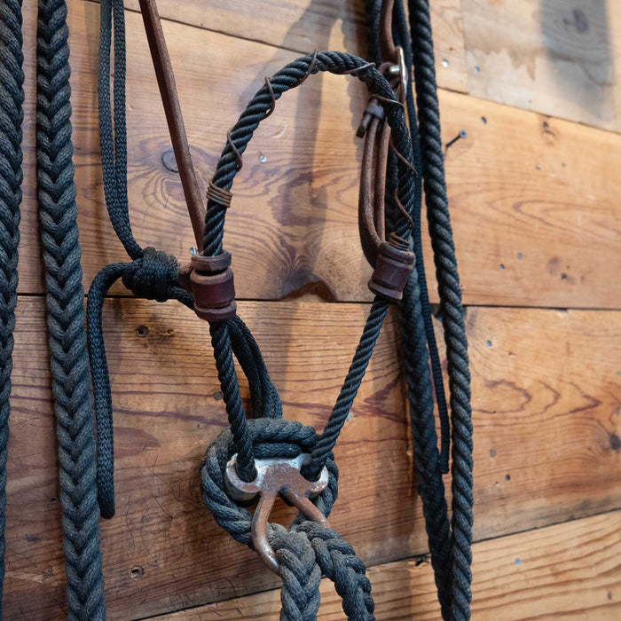 Lariat Bosal w/ Braided Waxed Mecate Tack - Nosebands & Tie Downs misc