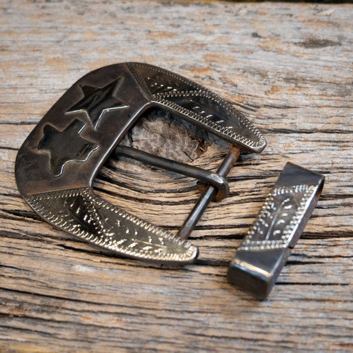 Ricky Trammell 2 Pc. Texas Star Buckle ACCESSORIES - Additional Accessories - Buckles Ricky Trammell