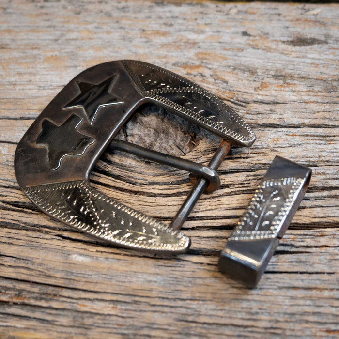 Ricky Trammell 2 Pc. Texas Star Buckle