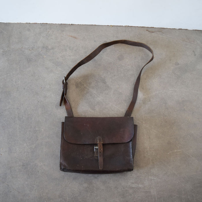 Used Vintage German Leather Saddle Bag Sale Barn Teskey's