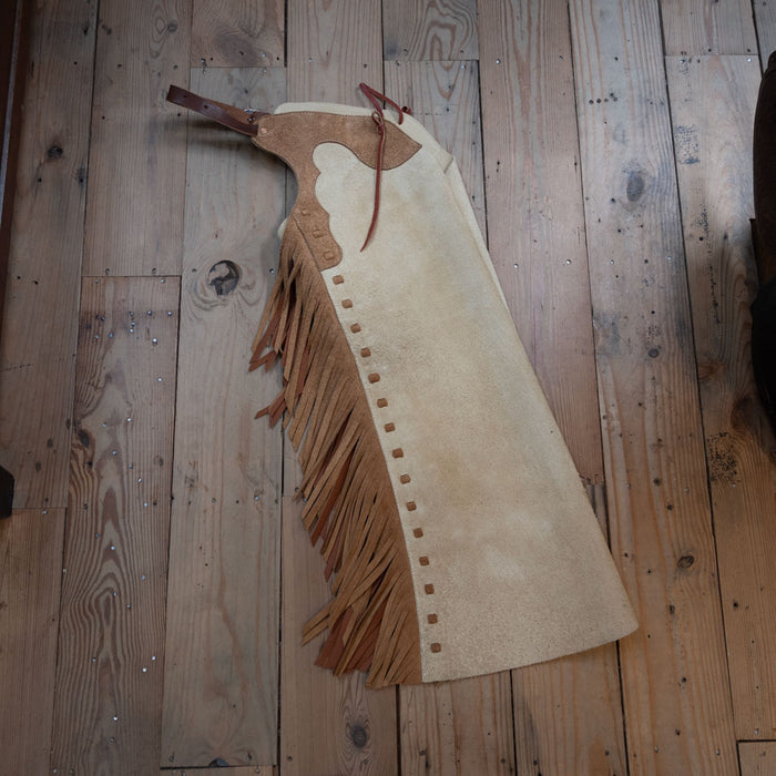 WLC Roughout Stepthrough Chaps Tack - Chaps & Chinks WLC