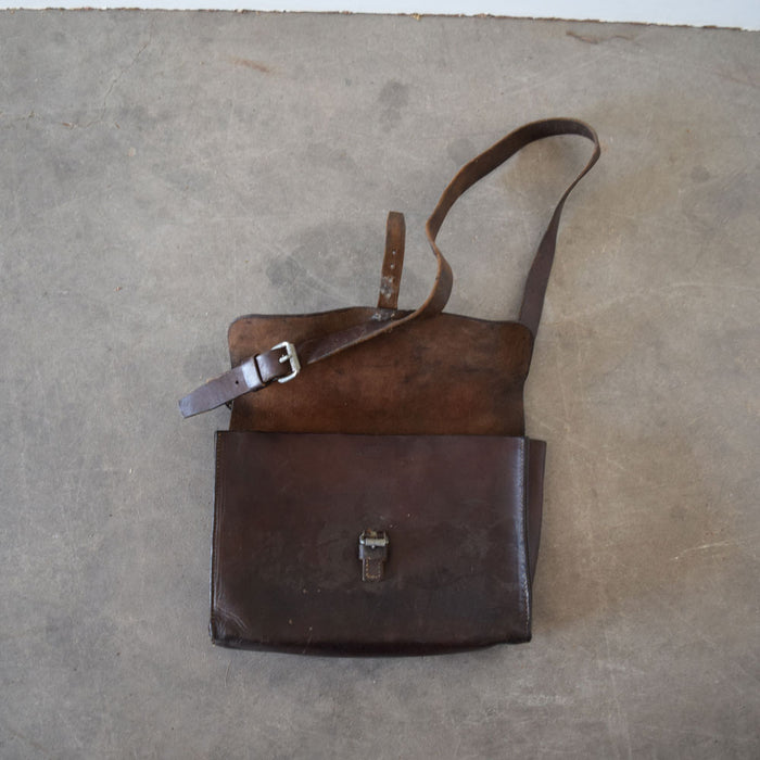 Used Vintage German Leather Saddle Bag Sale Barn Teskey's