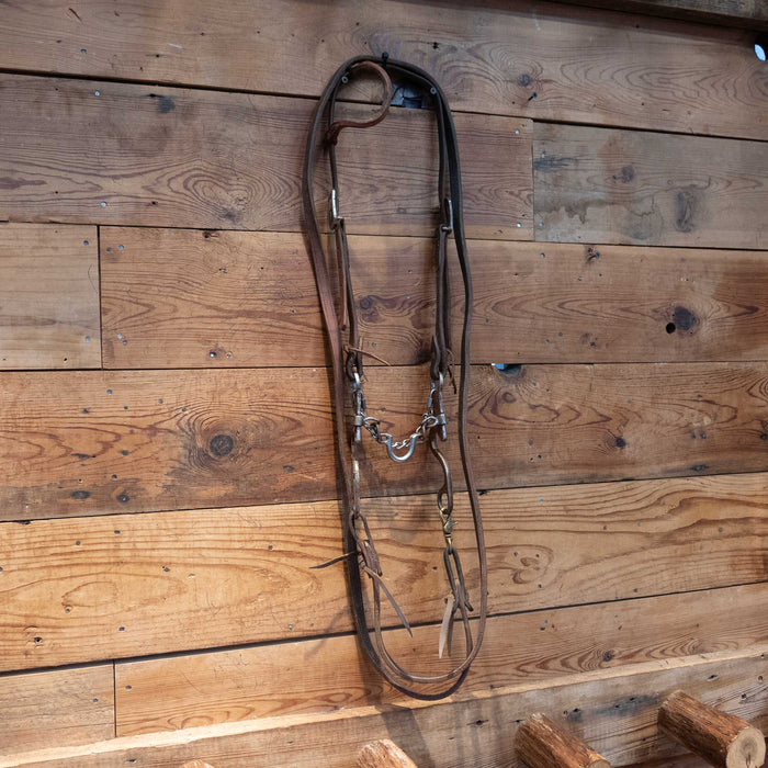 Cowpuncher Ported Chain Bit Bridle Rig