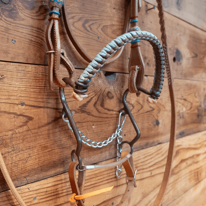 Nylon Nose Hackamore Bridle Rig