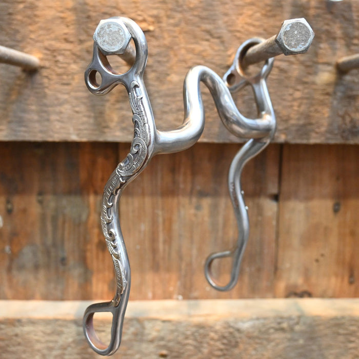 Kamphaus Silver Mounted Solid Port Bit Tack - Bits Kamphaus
