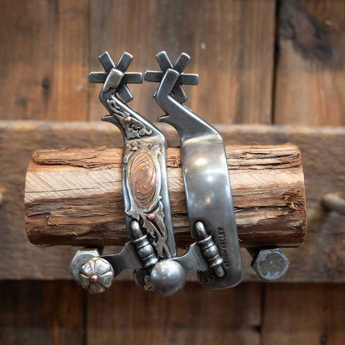 Kerry Kelley Silver & Copper Women's 90 Spurs Tack - Spurs Kerry Kelley
