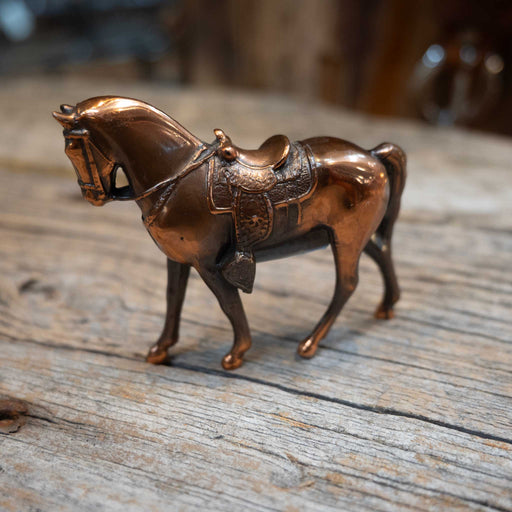 Vintage Heavy Copper Horse Collectibles Teskey's