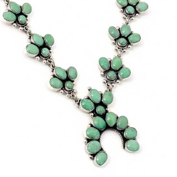 Gaspeite Turquoise Necklace