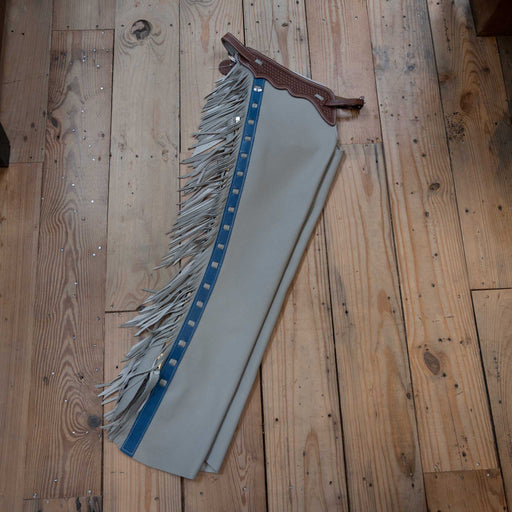 Teskey's Small Grey Versatility Shotgun Chaps Tack - Chaps & Chinks Teskey's