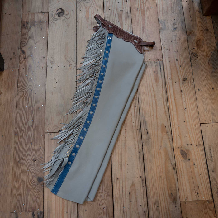 Teskey's Small Grey Versatility Shotgun Chaps Tack - Chaps & Chinks Teskey's