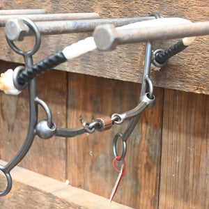 Flaharty Combo - Regular Betty - 3 Piece Hexagon with Copper Roller Bit FH560 Tack - Bits, Spurs & Curbs - Bits Flaharty   