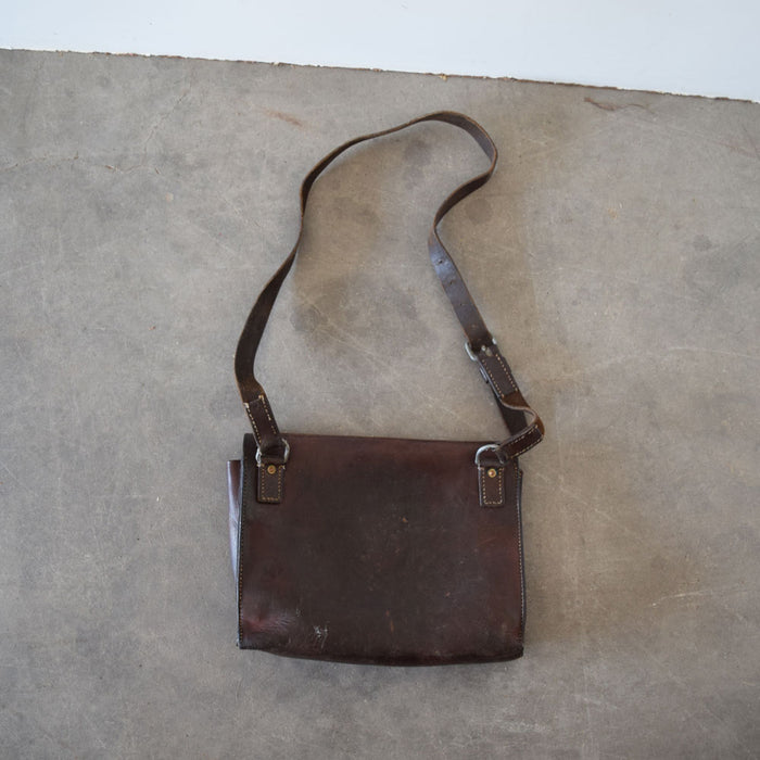 Used Vintage German Leather Saddle Bag Sale Barn Teskey's