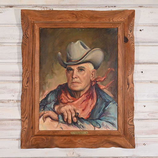 Old Rancher Claude Tallant By Alice Allen Collectibles Alice Allen