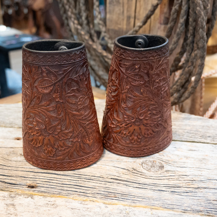 Vintage Tooled Cowboy Cuffs Collectibles MISC